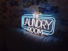 Load image into Gallery viewer, Neon sign inscription the laundry room, laundry neon sign, Neon Signs for Laundromats, LED Neon Signs
