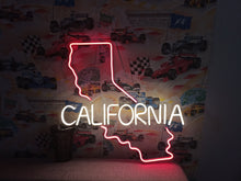 Load image into Gallery viewer, California state - led light neon sign
