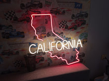 Load image into Gallery viewer, California state - led light neon sign
