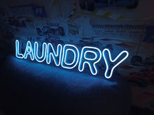 Load image into Gallery viewer, Neon sign Laundry, inscription laundry led light, neon sign for laundry business, Laundry logo neon sign, Laundry text led light, laundry
