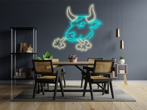 Neon bull, Bull Head Neon