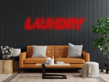 Load image into Gallery viewer, Neon sign Laundry, inscription laundry led light, neon sign for laundry business, Laundry logo neon sign, Laundry text led light, laundry
