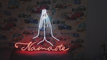 Load and play video in Gallery viewer, Namaste Neon Signs, Neon Signs Yoga
