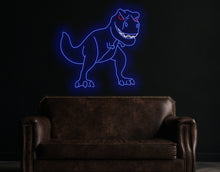 Load image into Gallery viewer, Dinosaur neon sign, Tyrannosaurus led neon light
