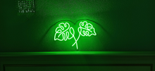 Load image into Gallery viewer, Monstera Leaf Neon Light
