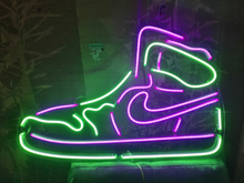 Load image into Gallery viewer, Sneaker neon sign, sneaker lights, sneaker led lamp, sneaker led light, sneaker led sign, neon sneakers, gift neon sign neonartUA
