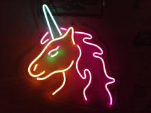 Load image into Gallery viewer, Unicorn neon sign neonartUA

